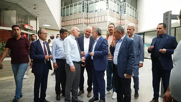 Arvas'tan hastane ziyareti