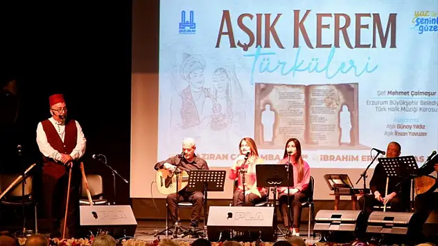 Âşık Kerem türküleri mest etti