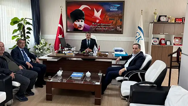 Aslan'dan SGK Van İl Müdürü Beroje'ye ziyaret