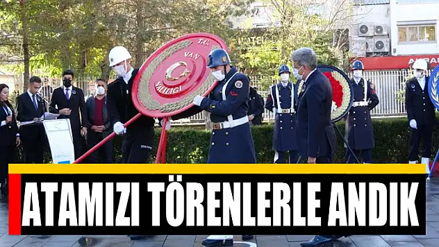ATAMIZI TÖRENLERLE ANDIK