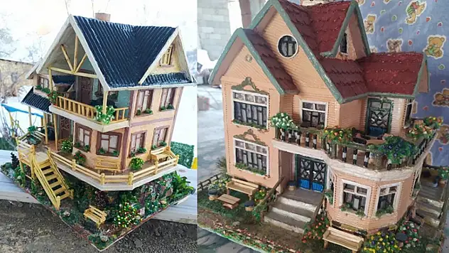 Atıklarla sanata, sanatla umuda: Aziz Harmancı engelleri aşıyor