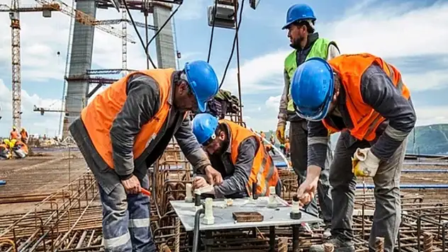 Aylık ortalama işgücü maliyeti 45 bin 777 TL oldu