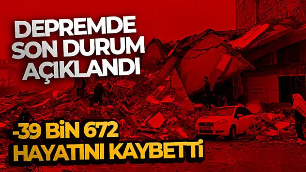 Bakan Soylu: 'Şu ana kadar 39 bin 672 vatandaşımızı kaybettik'