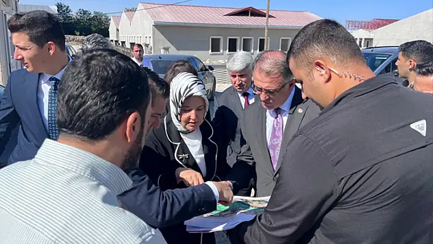 Bakan Yardımcısı Yenigün, Sosyal Hizmetler Kampüsü inşaatını inceledi