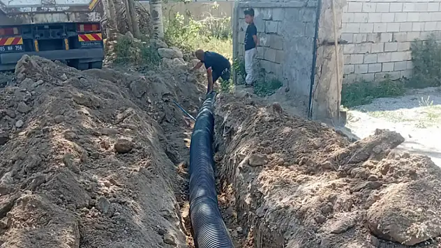 Bakımlı Mahallesi'nde drenaj çalışmaları tamamlandı