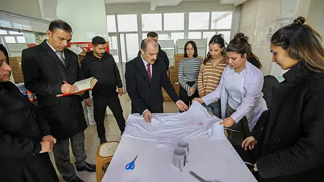 Başkale ADEM'de çalışmalar sürüyor