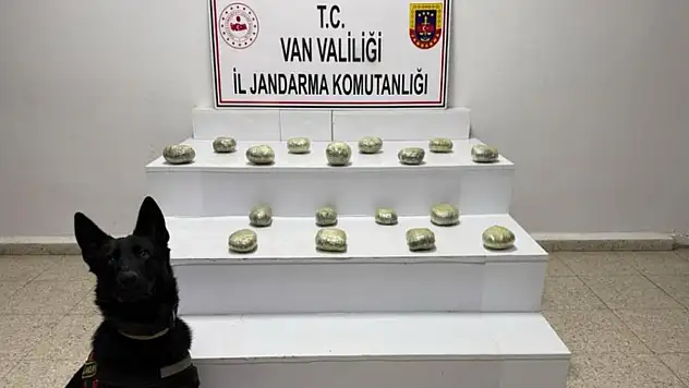 Başkale'de esrar ele geçirildi