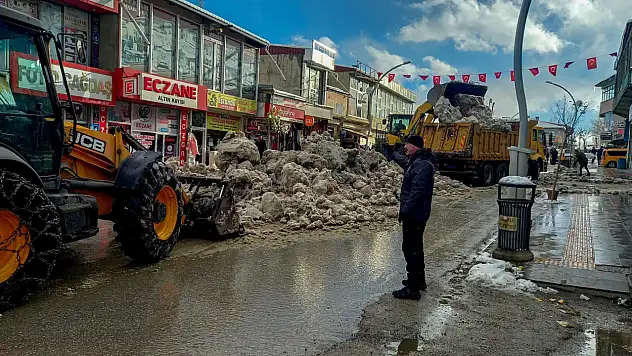 Başkale'de Karla Mücadele