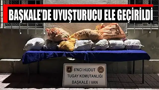 Başkale'de uyuşturucu ele geçirildi