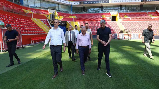 Başkan Büyükkılıç: RHG Enertürk Enerji Stadyumu, 2025-2026 sezonuna hazır