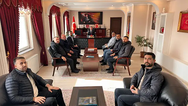 Başkan Koç'tan Kaymakam Bakan'a ziyaret