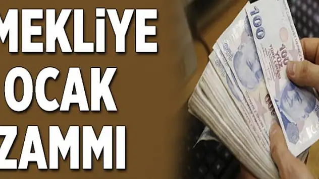 Emekliye Ocak zammı  