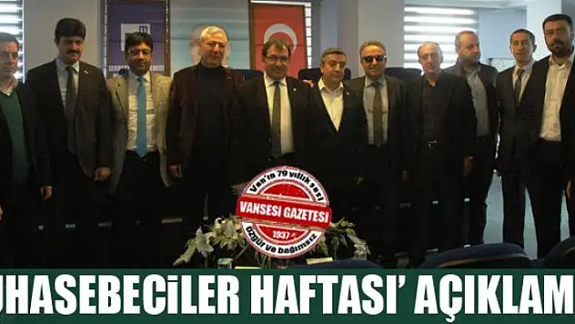 SMMMO'dan 'Muhasebeciler Haftası' açıklaması 