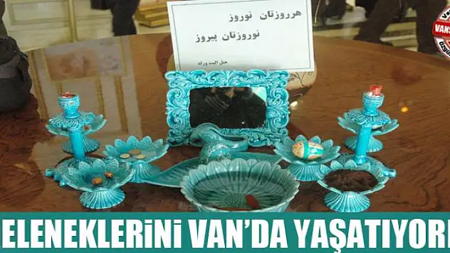 İranlı turistler bin yıllık geleneklerini Van'da yaşatıyor