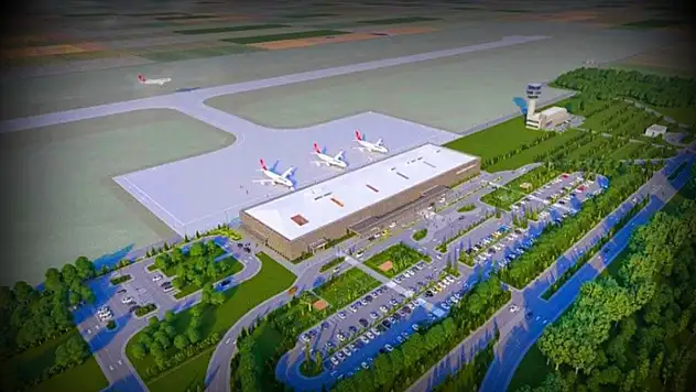 Bayburt-Gümüşhane Havalimanı'nda üstyapı çalışmaları sürüyor