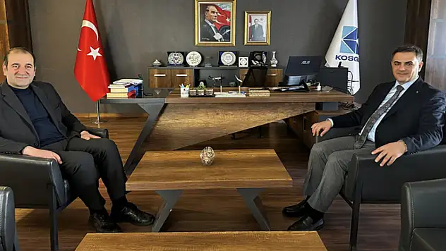 Baykara'dan KOSGEB İl Müdürü Yörük'e ziyaret