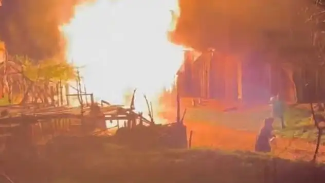 Bayram günü evsiz kaldılar