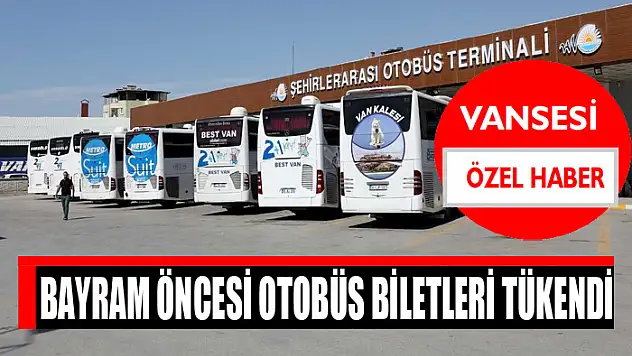 Bayram öncesi otobüs biletleri tükendi