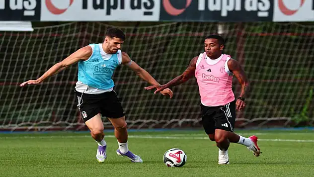 Beşiktaş, ST Patrick's maçı hazırlıklarına başladı