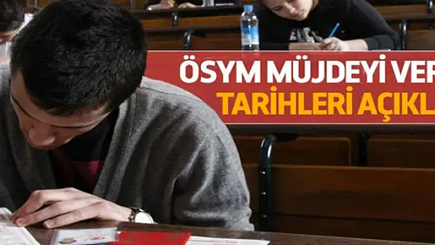 ÖSYM'den adaylara yeni başvuru hakkı