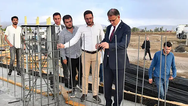Bilim Merkezi ve Kent Müzesi inşaatında inceleme