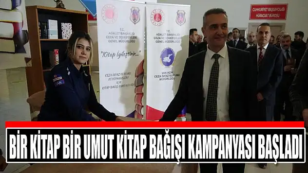 Bir Kitap Bir Umut kitap bağışı kampanyası başladı