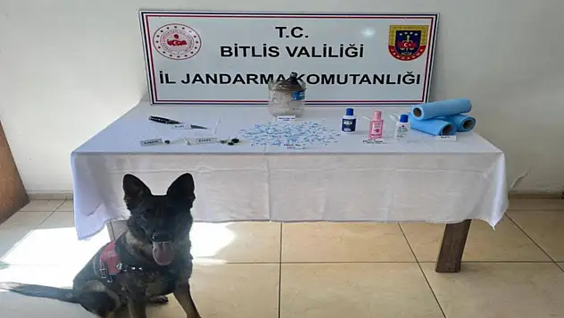 Bitlis'te jandarmadan uyuşturucu operasyonu