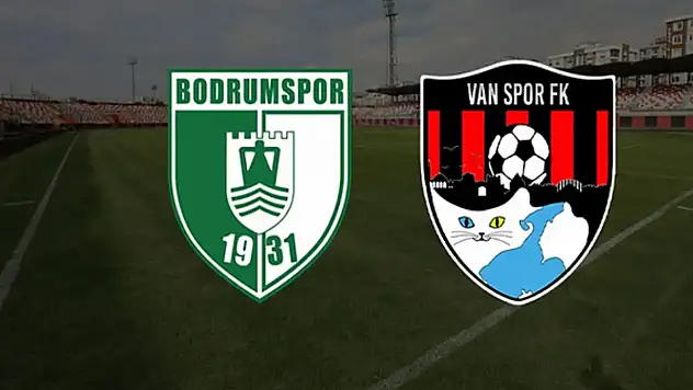 Bodrumspor, Vanspor maçının ilk onbiri belli oldu