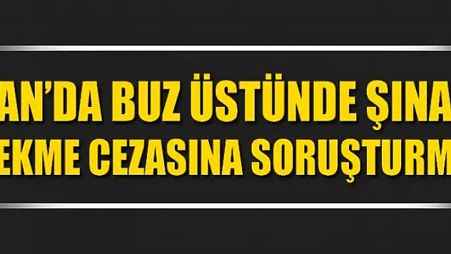 Van'da buz üstünde şınav çekme cezasına soruşturma
