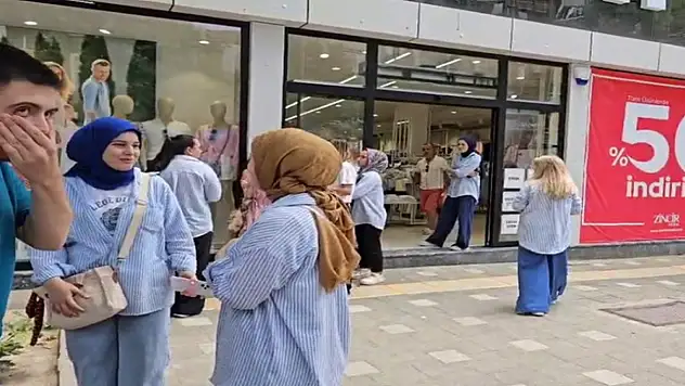 Bursa'da peş peşe depremler