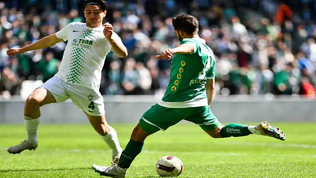 Bursaspor sahasında mağlup