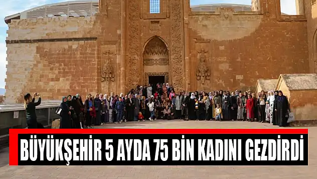 Büyükşehir 5 ayda 75 bin kadını gezdirdi