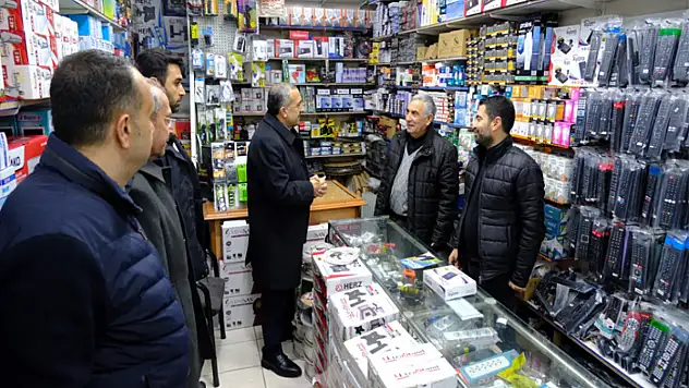 Büyükşehir Belediye Başkan Adayı Arvas'tan esnaf ziyareti