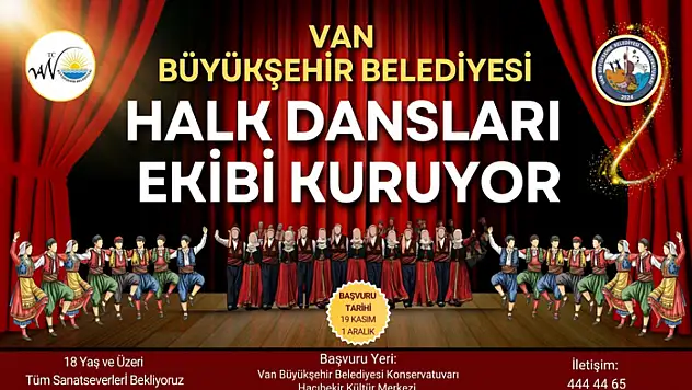 Büyükşehir Belediyesi halk dansları ekibi kuruyor