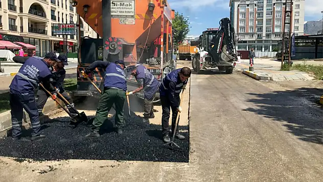 Büyükşehir'in çalışmaları sürüyor