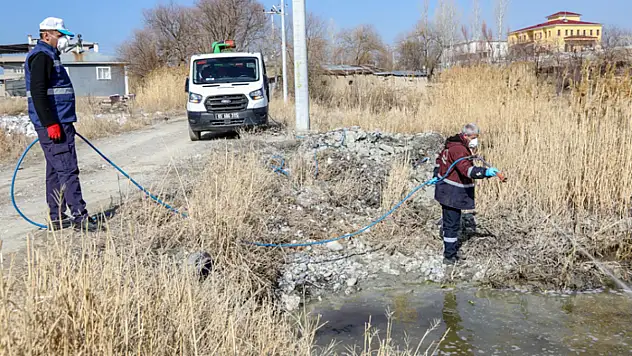 Büyükşehir vektörle mücadele startını verdi