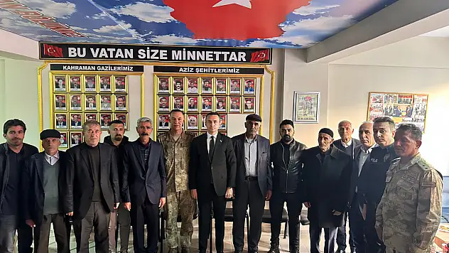 Çaldıran şehit aileleri ve gaziler derneği yeni yerinde hizmete açıldı