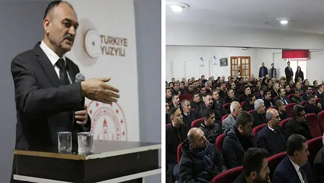 Çandıroğlu, Erciş'te okul müdürleriyle buluştu