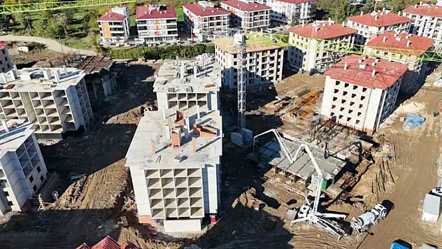 Çarşamba'da 615 konutluk proje yükseliyor