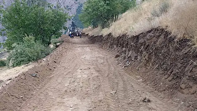 Çatak'ta yeni arazi yolları açıldı