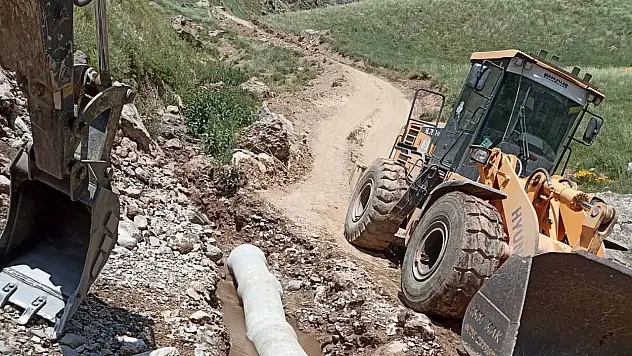 Çatak'ta altyapı güçleniyor