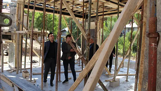 Çatak'ta eğitime katkı: 4-6 yaş Kur'an Kursu inşaatı sürüyor