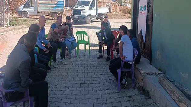 Çatak'ta TARSİM bilgilendirme toplantıları gerçekleştirildi