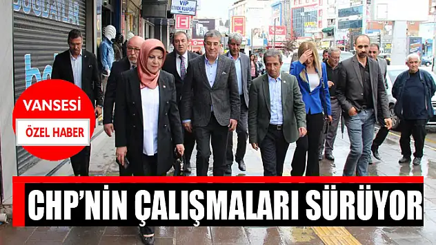 CHP'nin çalışmaları sürüyor
