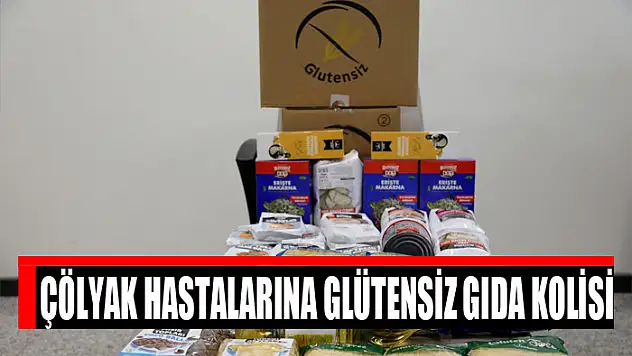 ÇÖLYAK HASTALARINA GLÜTENSİZ GIDA KOLİSİ