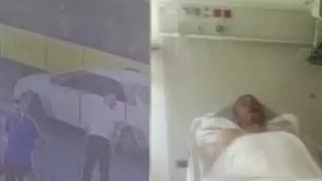 Çöp kamyonu, temizlik görevlisinin üstünden geçti