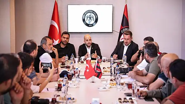 Çorum FK Başkanı Korkmazoğlu, Vanspor maçı öncesi konuştu