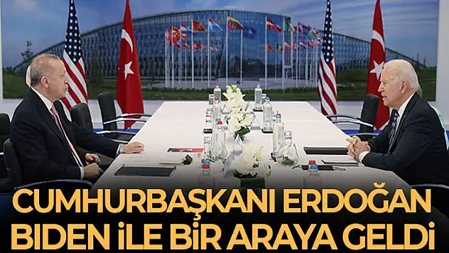 Cumhurbaşkanı Erdoğan, Biden ile görüştü
