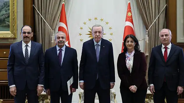 Cumhurbaşkanı Erdoğan, DEM Parti heyetini kabul etti