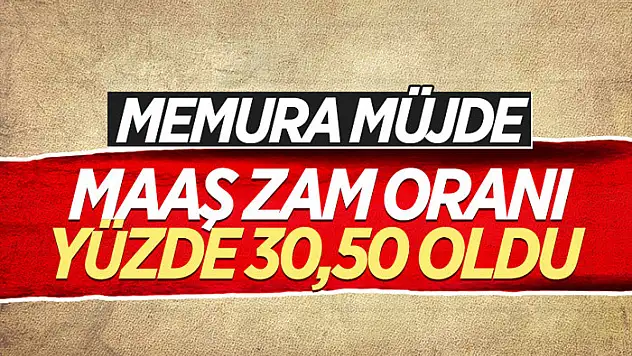 Cumhurbaşkanı Erdoğan: Memur maaş artış oranını yüzde 30,5'e çıkardık